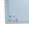 Nuevos accesorios de resina de estrella de mar translúcidos y coloridos para manualidades, pinzas para el flequillo de pegamento cremoso, llaveros, zapatos de agujeros y decoraciones de playa