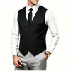 Colete Casual Masculino Transfronteiriço 2026, Estilo Coreano, Slim Fit, Sem Mangas, Atacado