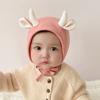Gorro de Bebé Primavera y Otoño Bebé Lindo Súper Lindo Otoño e Invierno Protección para los Oídos de Bebé Recién Nacido Bebé Femenino Gorro Fetal Niño