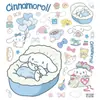 Céu Original Cinnamoroll Balão Tema Sobremesa 6D Adesivos Relevo para Unhas DIY Guka Adesivos de Decoração para iPad