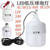 Bombilla LED de Bajo Voltaje Bombilla de Bajo Voltaje 12V CC 24V.36.60V CA/CC12-85V Bombilla para Coche con Batería