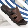 Superventas de Amazon Sandalias para Hombre Transfronterizas Verano Exterior Antideslizantes Casuales Zapatos de Playa Zapatillas de Doble Uso 8906