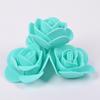 Cabeza de Flor de Rosa de Espuma Simulada de 3.5 cm Flor de Rosa Pe Materiales de Decoración de Boda Cabeza de Flor Artificial Venta al por Mayor