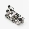 Pie Prensatelas Kt664Pc para Bordado Cruzado Interactivo Delantero y Trasero para Máquinas de Coser de Tres Agujas y Cinco Hilos, Puntada Elástica, Puntada Alta y Baja, Materiales Extra Gruesos