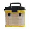 Caja de Almacenamiento Multifuncional Transfronteriza para Señuelos de Pesca en Roca, Caja de Mano con Cajones de 4 Niveles para Accesorios de Señuelos, Caja de Herramientas para Almacenamiento de Equipo de Pesca