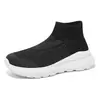Zapatos de Pareja Super Ligeros Tallas Grandes Zapatos Tipo Botín Calcetín Cross-Border Casual Deportivos Comercio Exterior Temu Puño Elástico Malla Flyknit Zapatos