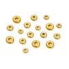 24k Ouro de Areia Conservador de Cor Charms Espaçadores com Contas Acessórios Artesanais DIY Acessórios para Joias Pulseira Pulseira de Pulso Contas Espaçadoras Almofadas Materiais
