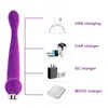 Mini Vibrador G-Spot para Mulheres, Massageador Pessoal Fino de TPE, Estimulação Clitoriana e Vaginal Potente, Alimentado por Bateria, HL17
