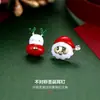 Nuevo Adorno Navideño Transfronterizo Aretes de Monstruo con Cabello Verde Grinch Moda Europea y Americana Diseño de Nicho Aretes Navideños de Grinch