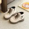 Dr. Infantil. Botas Martens 2026 Otoño Nuevo Estilo Botas Individuales para Niñas Pequeñas Estilo Británico Botas de Princesa para Niñas Botas Cortas para Bebés Niñas