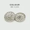 Botões em Formato de Flor de Girassol Estilo Celebridade com Diamantes, Botões de Flor Vazados, Botões Versáteis para Suéter, Blazer, Casaco