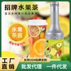 Salsa de té de frutas 1L té de frutas de fondo té tienda de té con leche té de frutas especial cuatro estaciones té de primavera té verde jugo de frutas integral