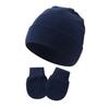 Conjunto de Gorro y Manoplas para Bebé Gorro para Recién Nacidos para Niños Niñas Gorro de Algodón para Bebés