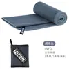 Toalha esportiva de veludo dupla face transfronteiriça microfibra secagem rápida absorvente portátil yoga fitness macia toalha de praia
