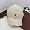 Boné de beisebol simples bordado com a letra S para mulheres, chapéu esportivo casual versátil estilo coreano, boné de aba curva para proteção solar e afinar o rosto para homens