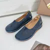Moda transfronteriza europea y americana primavera nuevo 2026 comercio exterior zapatos simples para mujer, zapatos de poco fondo talla grande, venta al por mayor talla grande