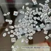 Decorações Brilhantes para Unhas com Fundo Plano de Zircônia, Mini Pedras de Strass para Unhas Brancas Pequenas Chanfradas com Fundo Plano de Formato Irregular Olho de Cavalo Pacote Misto