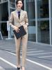 Nuevo atuendo de negocios traje de negocios hombres y mujeres con cuatro estaciones traje formal coreano chaqueta departamento de ventas ropa de trabajo bancaria