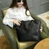 Bolso de Calle Europeo y Americano para Mujer 2025 Nuevo Sencillo Patrón Cocodrilo Transfronterizo Bolso Grande Moda Casual Portátil Hombro Bolso de Mujer