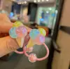 Diadema Trenzada Arcoíris para Niños Goma para el Cabello Muñeco de Dibujos Animados Lindo Goma Elástica Accesorios para el Cabello DIY Estuche de Cuero para Mujer Venta al por Mayor