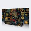 Mantel Estilo Sirio Juego Alfombrilla de Ratón para E-sports Alfombrilla de Ratón para Oficina Alfombrilla de Mesa para Computadora Grande Resistente a la Suciedad Personalizable