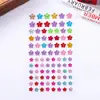 Adesivos de Diamante Coloridos Transfronteiriços Adesivos Acrílicos Adesivos de Recompensa Criativos Feitos à Mão para Crianças e Meninas Adesivos