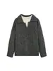 Suéter de punto de moda casual de dos piezas falsas transfronterizo marca Z, bloques de color en negro, verde militar y azul, superventas de AliExpress en Europa y América ZA
