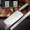 Faca de Fatiar Doméstica de Aço Inoxidável Afiada Cutelo de Carne Faca de Chef Cutelo de Osso de Cozinha Faca de Corte de Legumes de Aço Integral Faca de Chef Faca de Corte de Carne Faca de Osso Faca de Legumes Faca de Cozinha