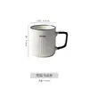 Taza de cerámica estilo japonés para niñas, vaso de bebida de pareja de verano, uso en casa y oficina, taza de café para hombres, taza de té