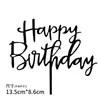 Decoración de Pastel de Celebridad de Internet Feliz Cumpleaños Repostería Pastel Acrílico Card de Diosa Masculina Plug-in Accesorios de Celebridad de Internet