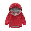 Ropa Infantil Ropa de Neopreno Forrada de Polar para Niños Primavera y Otoño Cortavientos para Bebé Abrigo de Polar con Capucha para Niños Grandes Moda Estilo Occidental