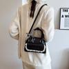 Bolso de Mano de Moda de Verano Bolso de Mujer 2025 Nuevo Bolso Cuadrado Pequeño de Encaje para Chica Dulce Bolso Bandolera Simple