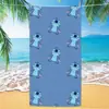 Nueva Toalla de Playa Estampada de Venta Caliente Transfronteriza Stitch Kuromi Toalla de Playa Toalla de Dibujos Animados para Niños Venta al por Mayor Paño de Toalla