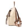 Mochila Feminina 2023 Novo Estilo Luxo Acessível Versátil Cor Contrastante Bolsa Feminina Moderna Mochila para Estudante Universitário Mochila para Deslocamento Viagem
