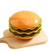 Plato de Hueso para Hamburguesa Plato de Hueso para Mesa de Comedor Doméstico Plato para Desechos Plato de Hueso de Plástico Plato para Bocadillos Almacenamiento Base Fruta