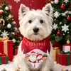 Bandana de Natal para Pet Testador Oficial de Biscoitos Toalha de Saliva para Cães Festiva 1 Peça Pedido Mínimo