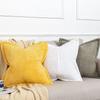Almohada Brillante de Pana Nórdica Transfronteriza para Sala de Estar, Sofá, Cojín de Color Sólido Simple Moderno, Almohada de Mesita de Noche, Respaldo