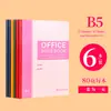 Paquete de 20 Cuadernos, Papelería para Estudiantes Universitarios, Cuadernos de Ejercicios A5 Espesos Tapa Blanda, Cuadernos Sencillos para Oficina