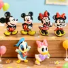 Nuevos Accesorios Pequeños de Resina de Dibujos Animados Mickey Minnie Pato Donald Margarita Pegamento de Crema Parches Decorativos DIY Adornos
