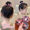 Bolsa de Rede para Cabelo de Dança Infantil Ballet Latinas Exame de Grau Rede para Cabelo Bola de Cabelo para Cabelo de Dançarina Artefato para Cabelo