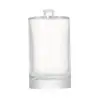 Botella de Spray Transparente de Vidrio de Alta Gama Cilíndrica de 30 ml Botella Vacía Recargable de Perfume Creativo Atomizador Fino Capacidad Pequeña