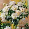 Amazon Transfronteiriço DIY Pintura Diamante Paisagem Jardim Cenário 5D Diamante Completo Sala de Estar Pintura Decorativa Novo Produto Fabricante Atacado