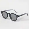 Óculos de Sol Fashion com Armação Redonda, Populares na Europa e América, Estilo de Luxo para Mulheres, Óculos Tr, Óculos de Sol de Acetato para Homens, Óculos de Sol