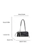 Bolso de Axila de Lunares Versátil Simple de Gama Alta para Mujer Estilo Coreano Nuevo de Moda Tendencia Viaje Lindo Dulce Bolso de Hombro Único