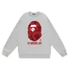 Sudadera Camuflada de Marca de Moda Transfronteriza de Comercio Exterior para Hombre Otoño e Invierno Manga Larga Estampado de Letras Holgada Cuello Redondo Pulóver Top Casual