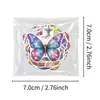 50 nuevos stickers cuadrados coloridos transfronterizos para decoración creativa de cuadernos, fundas de teléfono, botellas de agua, equipaje y pegatinas impermeables