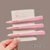 Pinza para el pelo dulce de dibujos animados estilo coreano para mujer, pinza para flequillo, pinza voluminizadora de raíz para peinar sin marcas, pinza de posicionamiento para lavarse la cara, accesorio para el cabello
