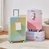 Maleta Trendy Gradiente de 20 pulgadas Maleta con Carrito Multifuncional para Niñas Maleta de Viaje de Alto Valor de 24 Pulgadas con Contraseña 26 pulgadas