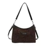 Moda Retro Bolsa Simples Estilo Coreano Ombro Único Axila Bolsa Feminina 2025 Tendência Senso de Roupa de Trabalho Transversal Exportação Bolsa Feminina