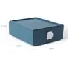 Caja de Almacenamiento de Escritorio Extraíble Apilable Organizador de Combinación Libre